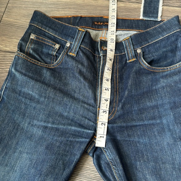 Japanese brand Nudie Jeans Slim Jim Vintage Mens Denim Pants Jeans Size 30 - Picture 9 of 12
